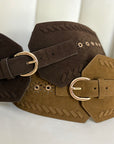 Fajín labrado Camel