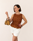 Top Floral Teja