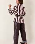 Sobrecamisa Denim Rayas