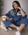 Chaqueta Denim Art Rebel