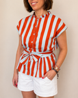 Blusa Capri Rayas