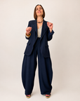 Blazer Cruzada Azul