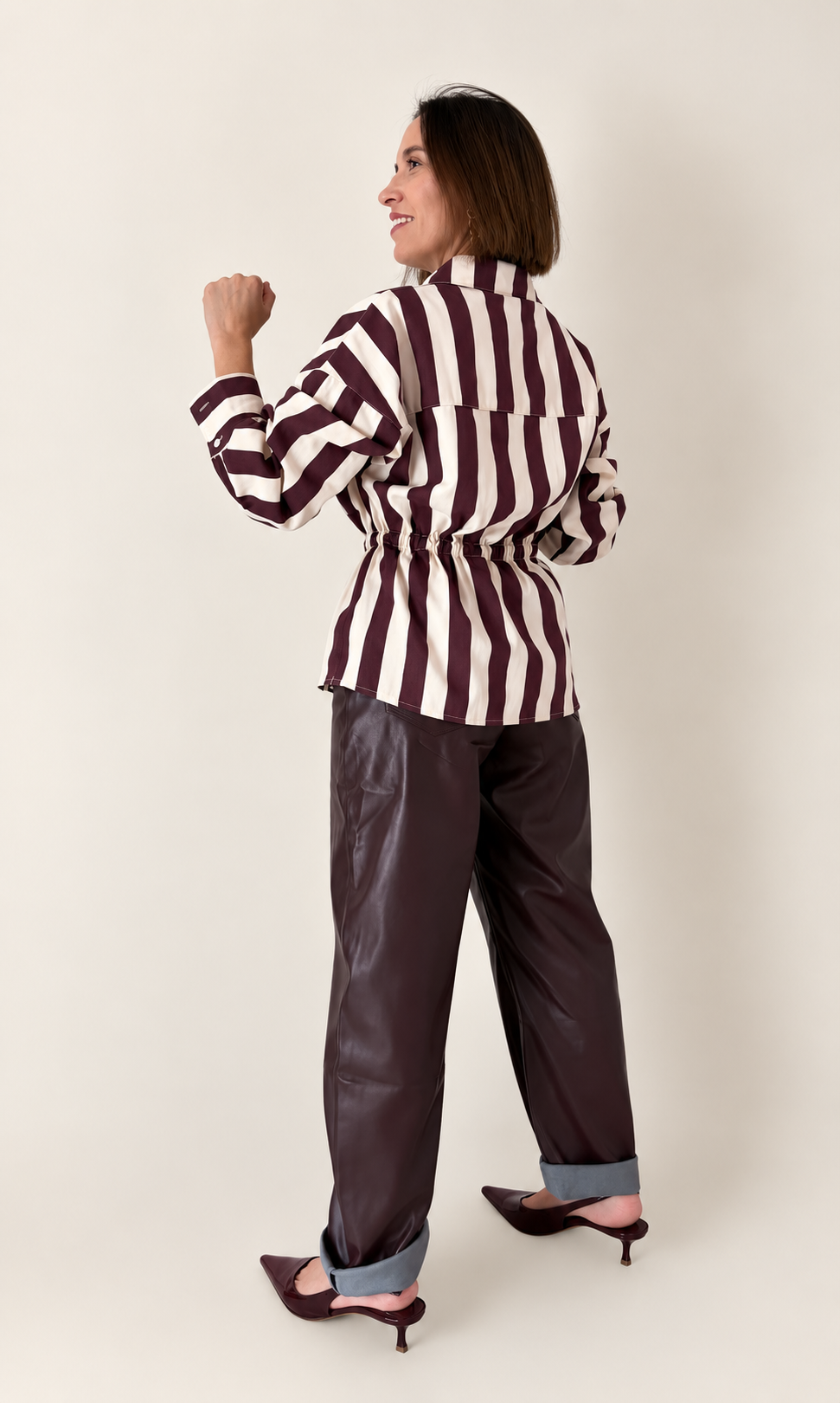 Sobrecamisa Denim Rayas