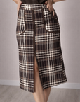 Falda Midi Ebano
