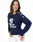 Jersey Amour Navy