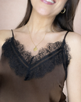 Top Lencero Marrón